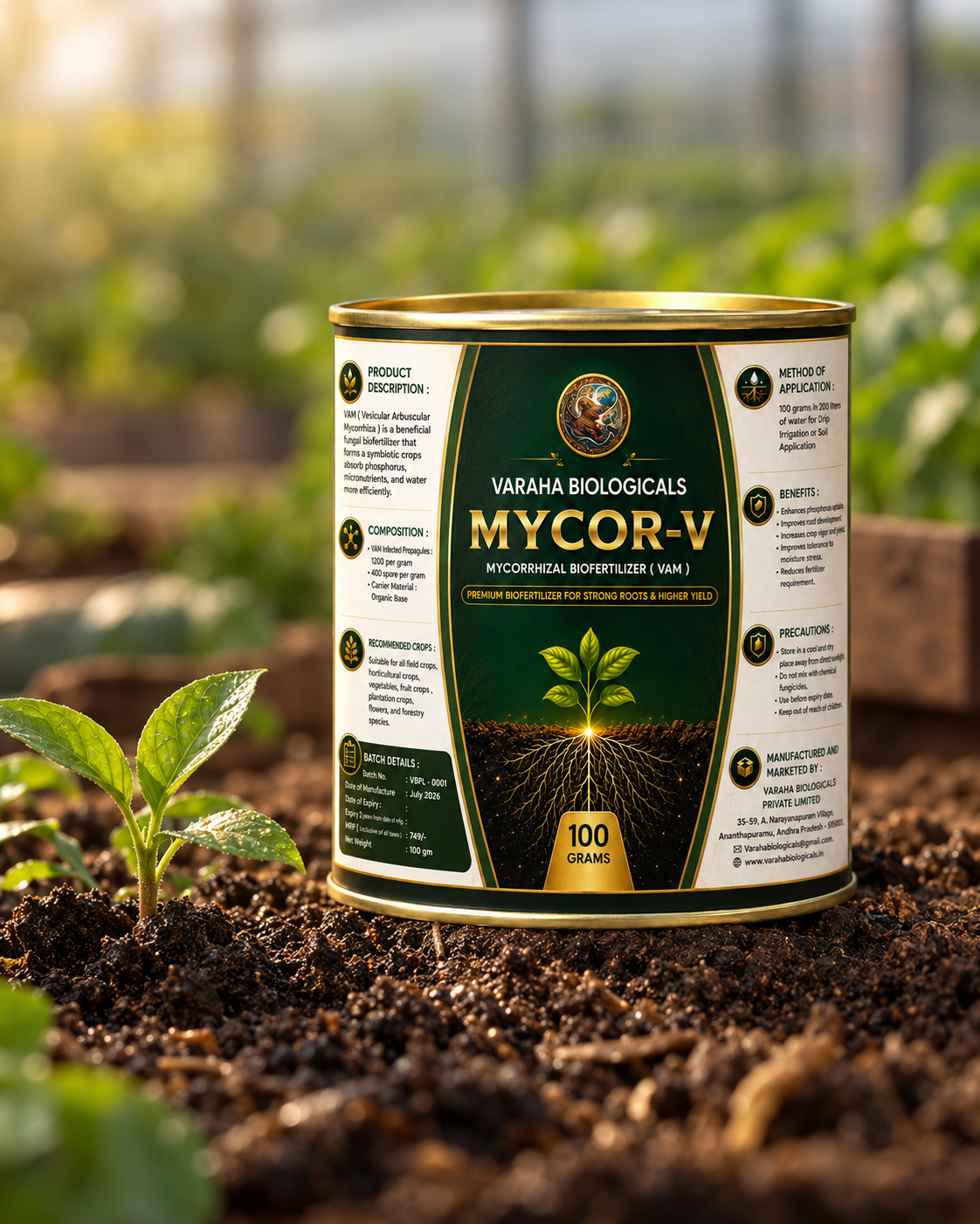 MYCOR-V Mycorrhizal Biofertilizer